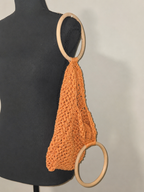 Openwork Slouch Bag