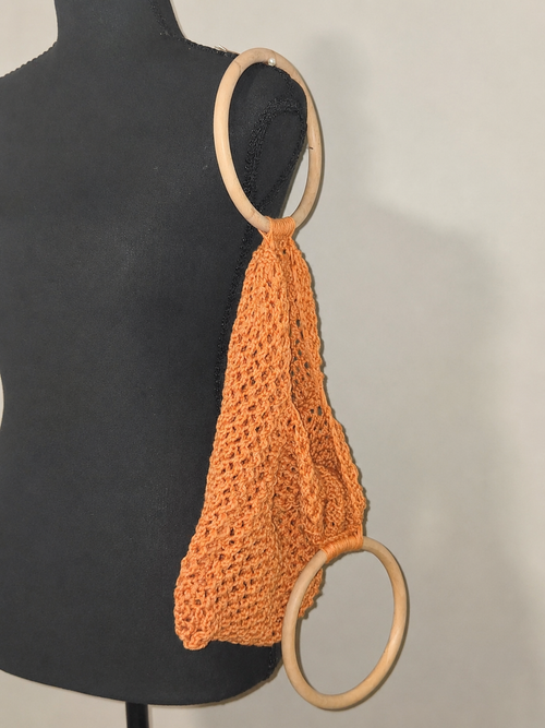 Openwork Slouch Bag