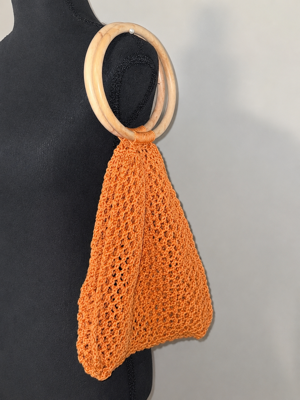 Openwork Slouch Bag