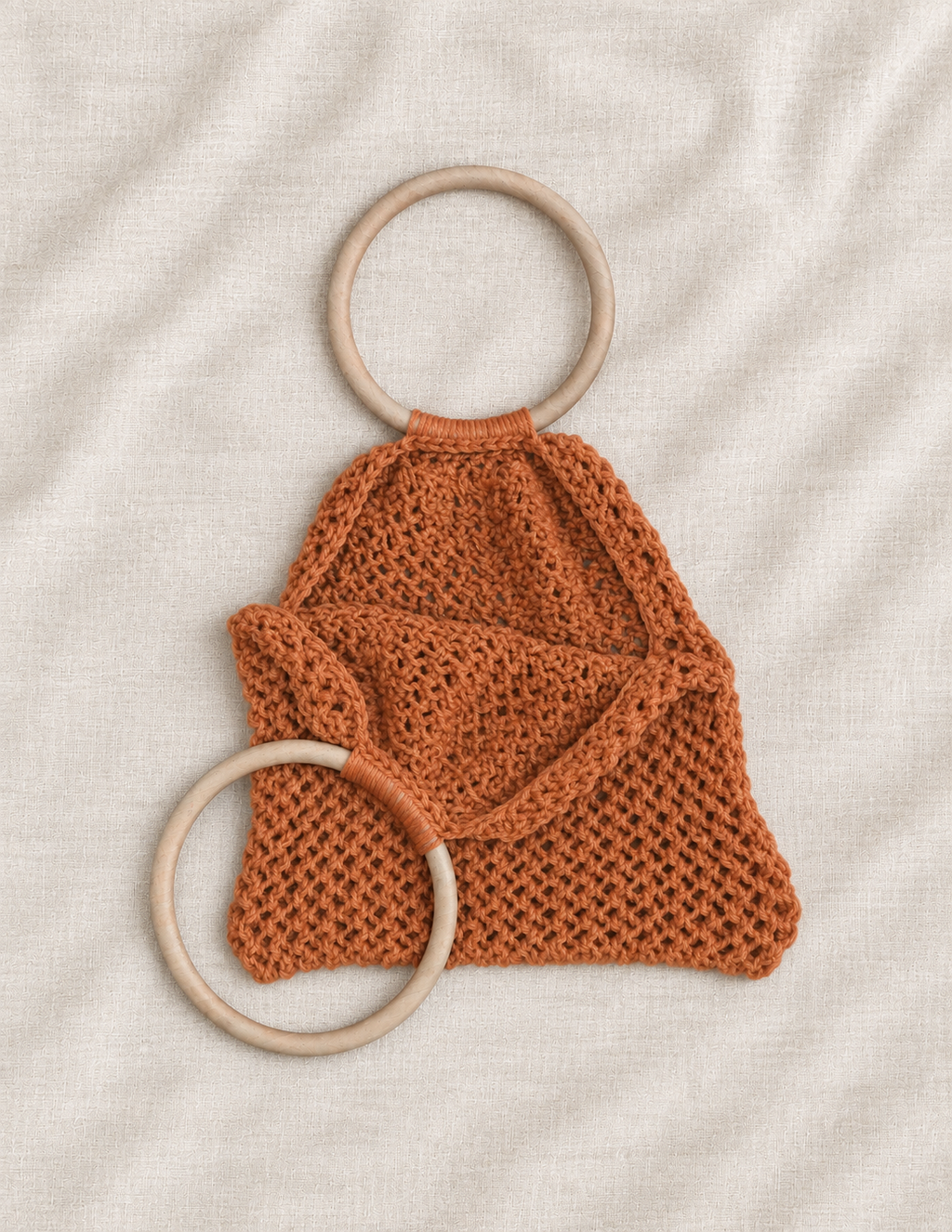 Openwork Slouch Bag