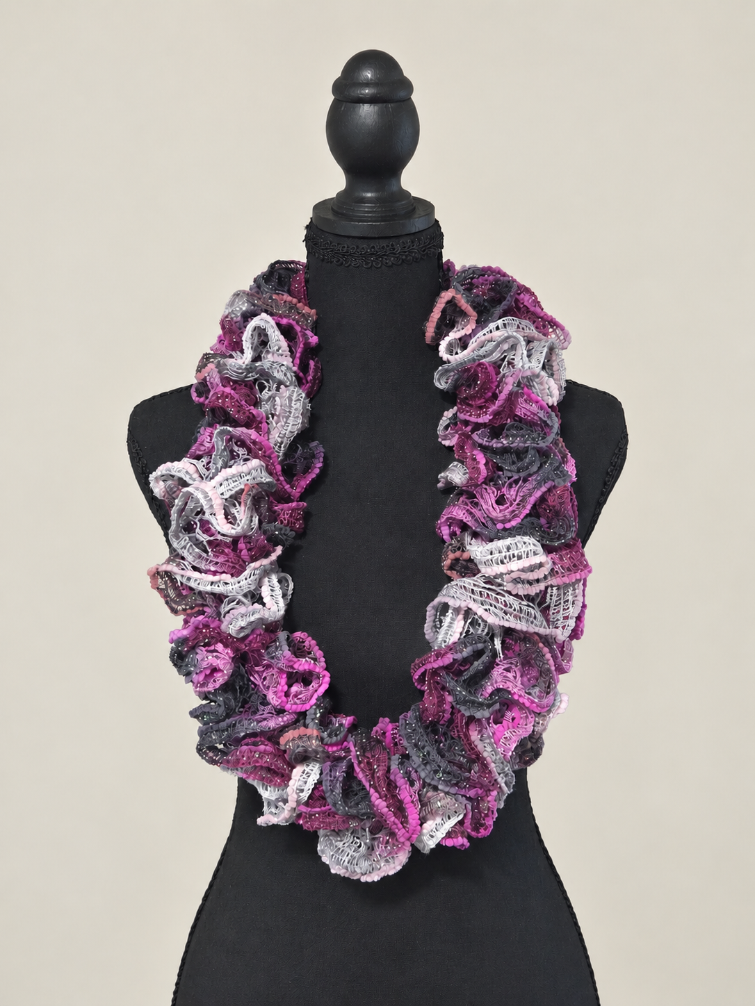 Ruffle Infinity Scarf